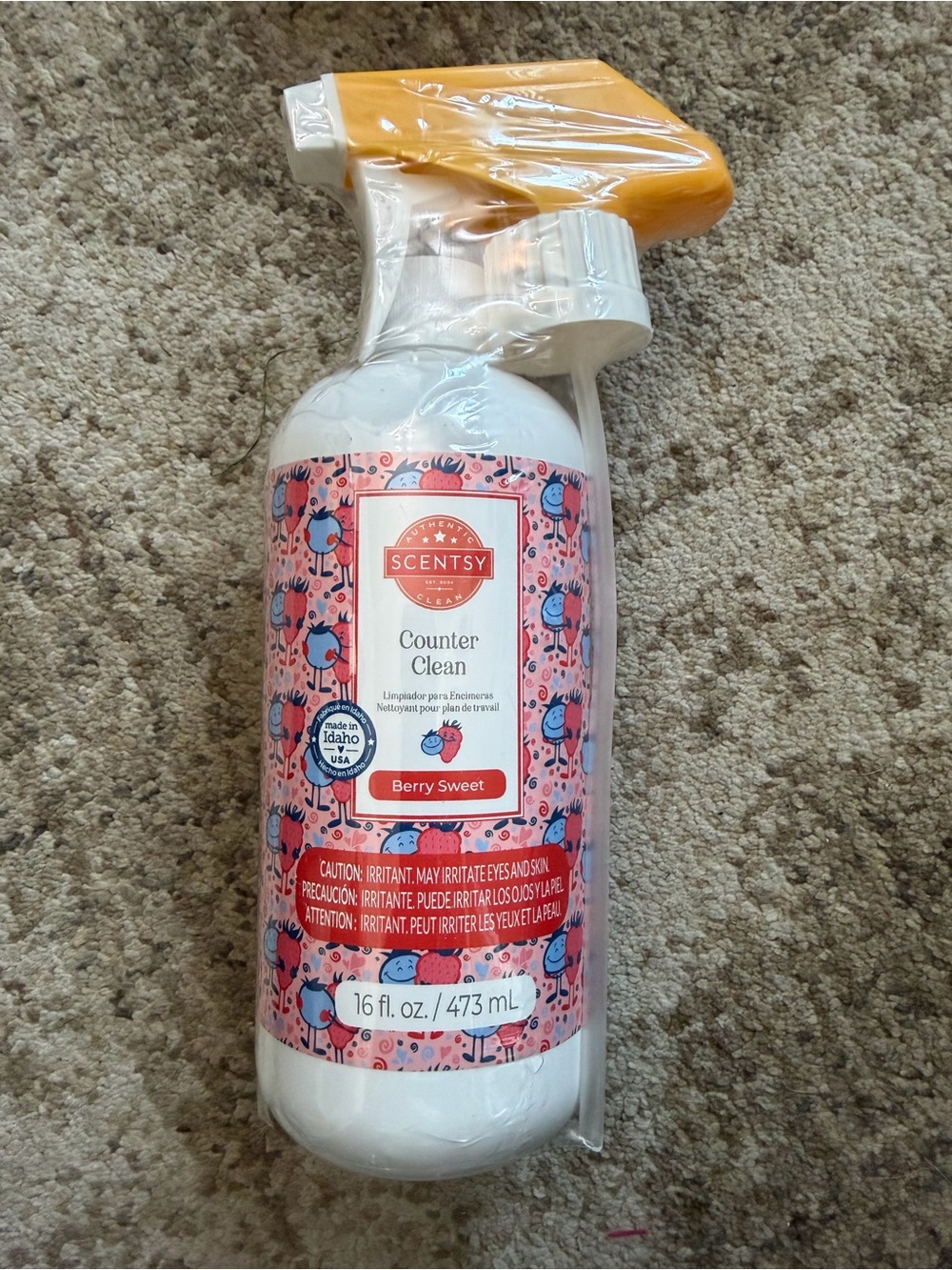 Scentsy Counter Clean Spray - berry sweet